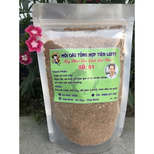 Mồi câu TIẾN LUFFY 250g