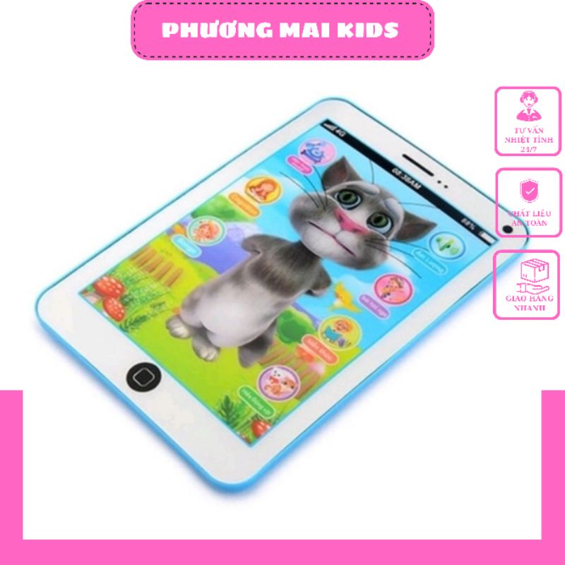 ( có Nhạc, đọc Thơ) đồ chơi ipad mèo Tom vui nhộn cho bé