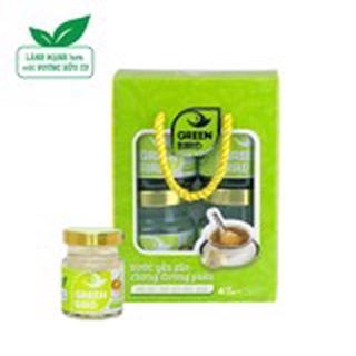 Lốc 4 hũ tặng 1 hũ -nước yến sào chưng đường phèn -green bird