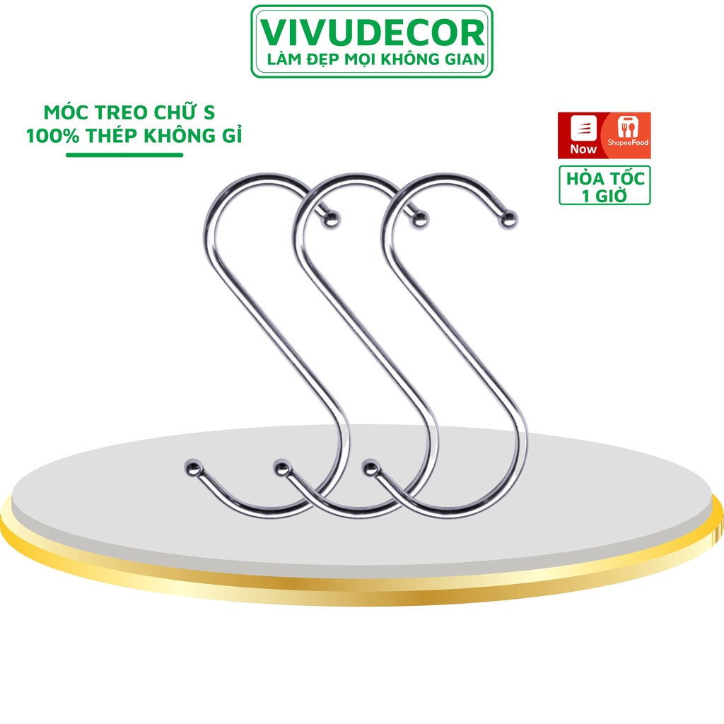 Móc treo chữ S VIVUDECOR MS01