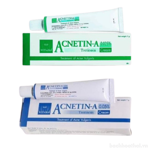 Kem bôi mụȵ Thái Lan Acnetin-A Cream Tretinoin