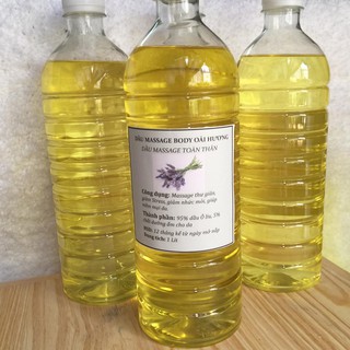 Tinh Dầu Massage Oải Hương ( Lavender) 1000 ml Dùng Cho Spa