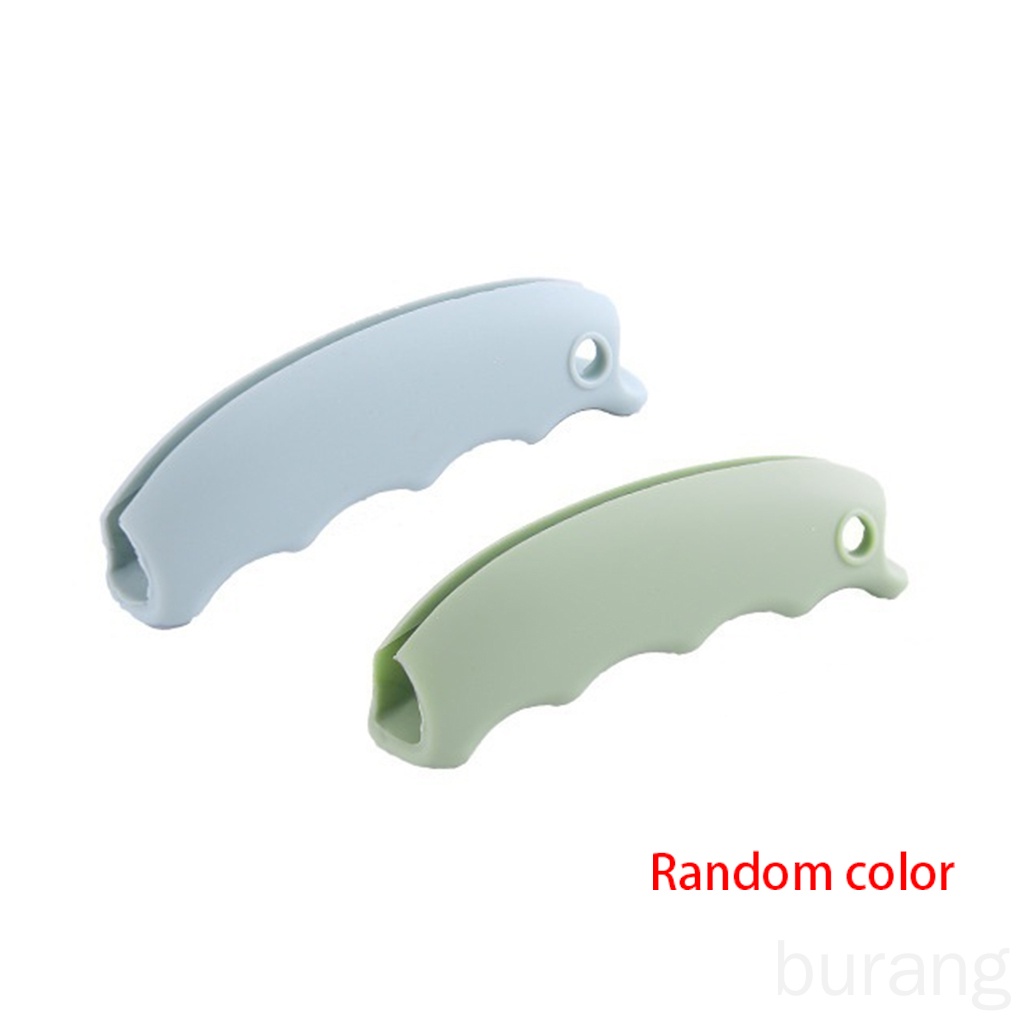 Set 2 tay cầm túi đi chợ bằng silicone chống trượt tiện lợi
