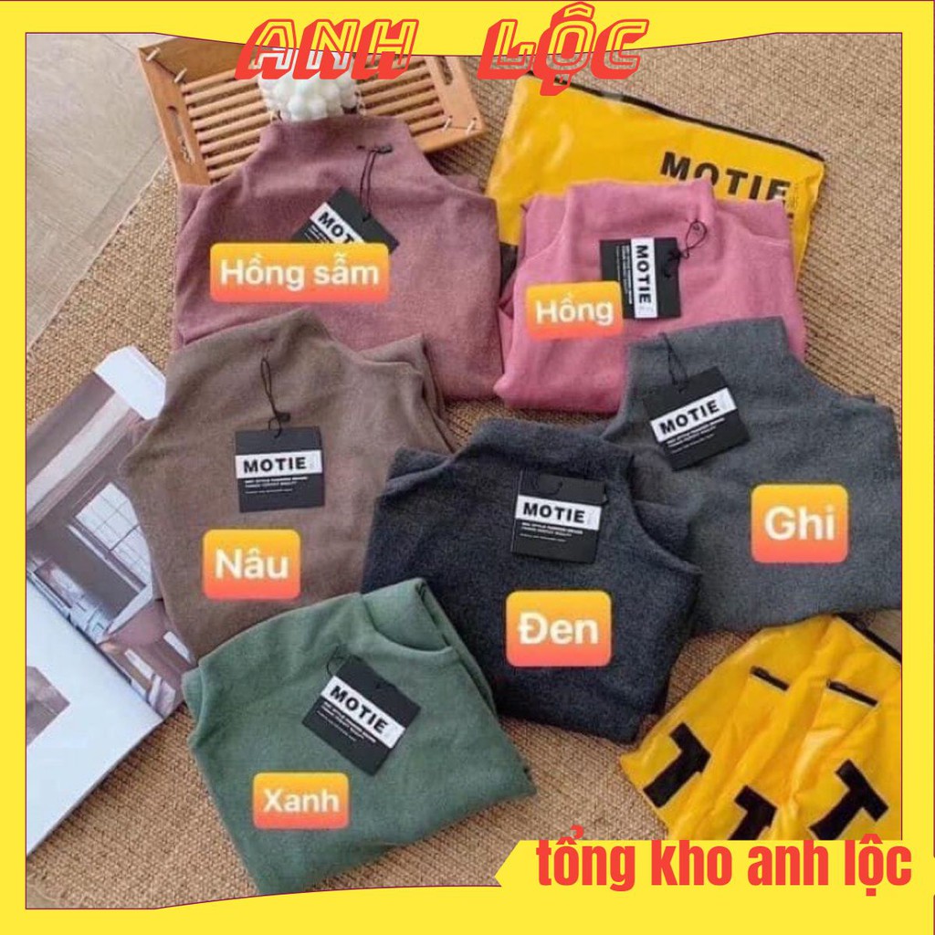 [Mã FASHIONHOT19 giảm 10k đơn từ 0đ] ÁO GIỮ NHIỆT MOTIE ❤️FREE SHIP❤️ÁO MOTIE CỔ 3 PHÂN XUẤT NHẬT GIỮ NHIỆT TỐT | WebRaoVat - webraovat.net.vn