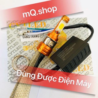 ĐÈN PHA LED CYT COS VÀNG PHA TRẮNG LẮP Ô TÔ XE MÁY