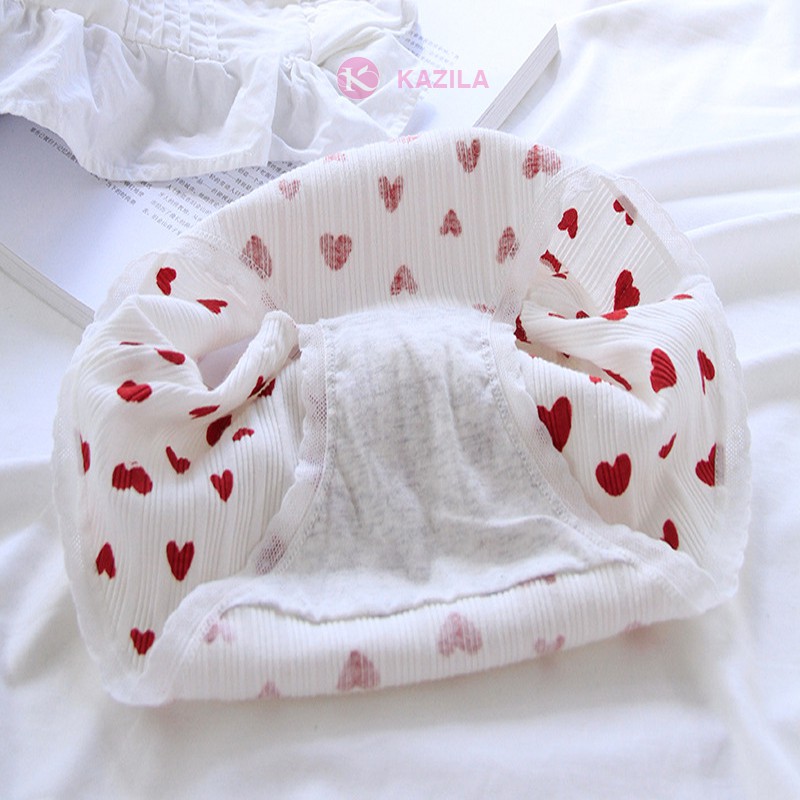 [Mã 12FASHIONSALE1 giảm 10K đơn 50K] Quần lót nữ hình quả dâu cạp nhúm dễ thương, quần lót cotton xuất Nhật Kazila QLH77 | BigBuy360 - bigbuy360.vn