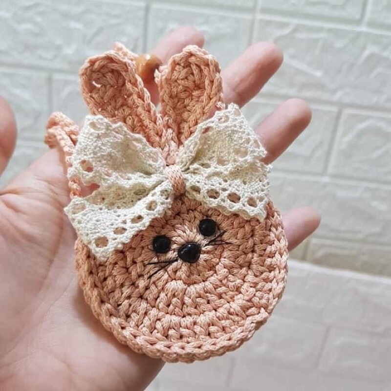 ❤Túi tỏi handmade ❤cho bé.Túi len đựng tỏi trừ vía cho bé, tránh gió cho bé yêu, cho bé khỏe mạnh