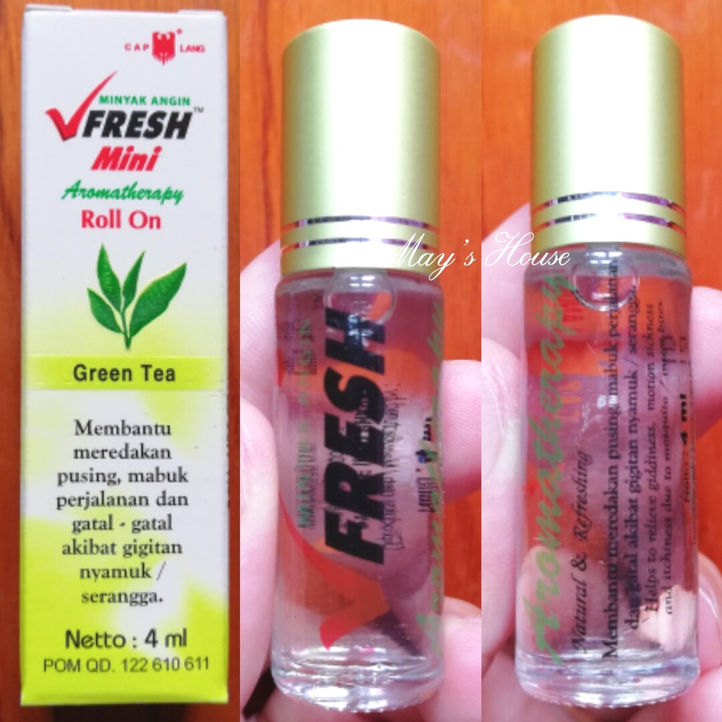 Dầu lăn tinh dầu thảo mộc VFRESH (4ml) | Thế Giới Skin Care