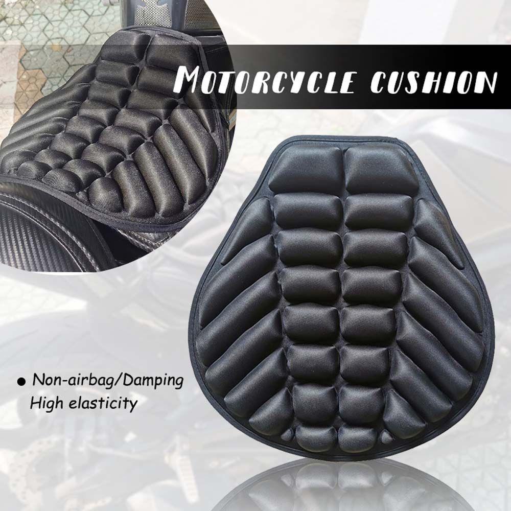 Vỏ Bọc Đệm Đệm Gối Đệm Khí Nén Đàn Hồi Cao 3D Không Có Túi Khí Thông Dụng Cho Xe Máy