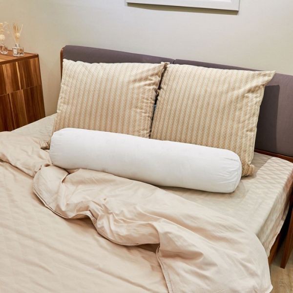 Gối ôm Hơi cao cấp Ánh Sao (35cm x 100cm) - Gối ôm dành cho người lớn - Gòn bông nhân tạo, có dây khóa kéo