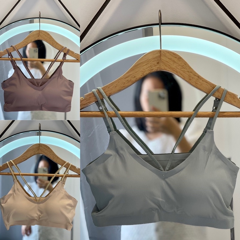 Áo Bra Thun Lạnh ♥️ FREESHIP ♥️ Kèm Quà Tặng 💝 Giá Ưu Đãi Mùa Dịch - Không Ưng Hoàn Tiền