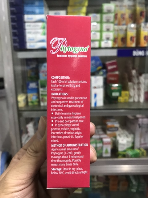 DUNG DỊCH VỆ SINH PHYTOGYNO 100ml