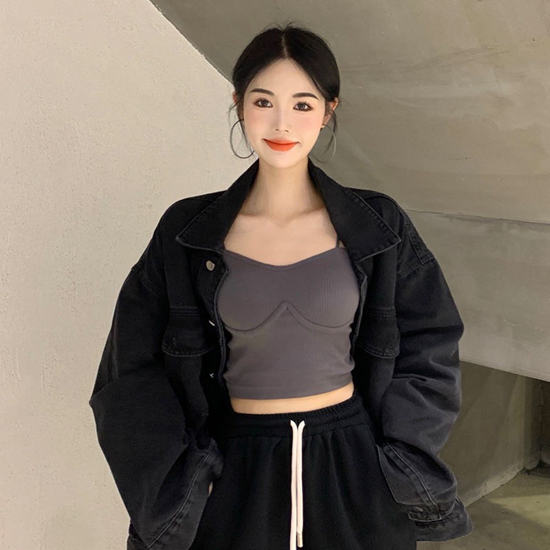 Áo bra croptop cúp ngang nâng ngực 2820