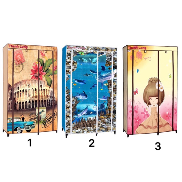 Tủ vải THANH LONG 3D