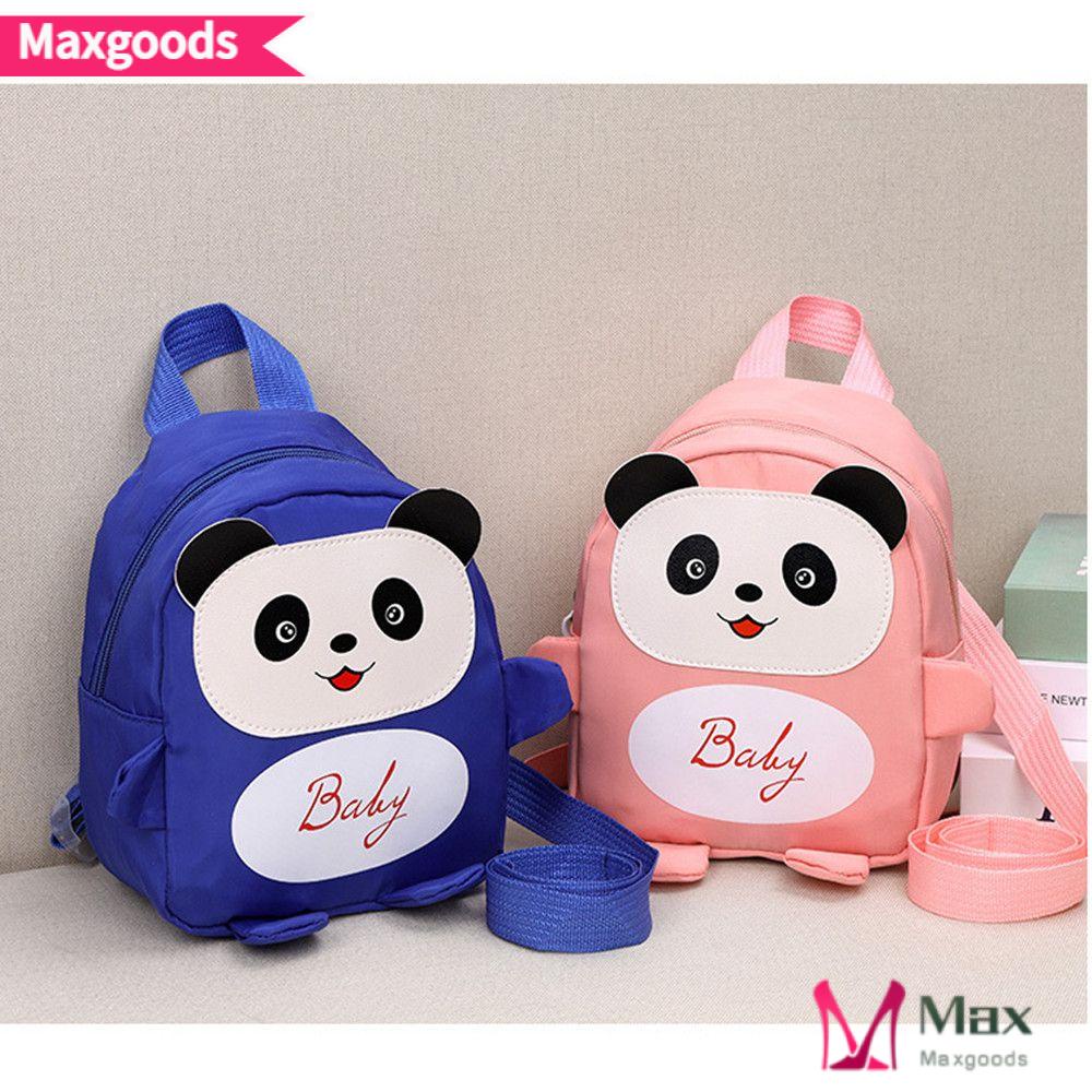 Ba Lô Mini Hình Gấu Trúc Dễ Thương Chống Thất Lạc Cho Bé