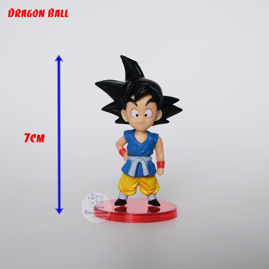 [RẺ NHẤT] Mô hình Dragon Ball Siêu Dễ Thương 7cm Bộ 13 Nhân Vật