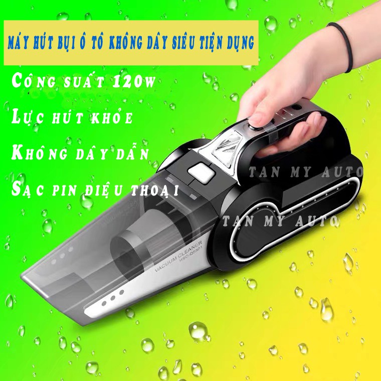 Máy hút bụi mini cầm tay không dây sạc pin (dùng sạc pin điện thoại) | BigBuy360 - bigbuy360.vn