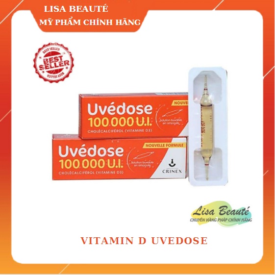 VITAMIN D3 UVEDOSE LIỀU CAO - TĂNG KHẢ NĂNG HẤP THỤ CANXI PHÁT TRIỂN XƯƠNG