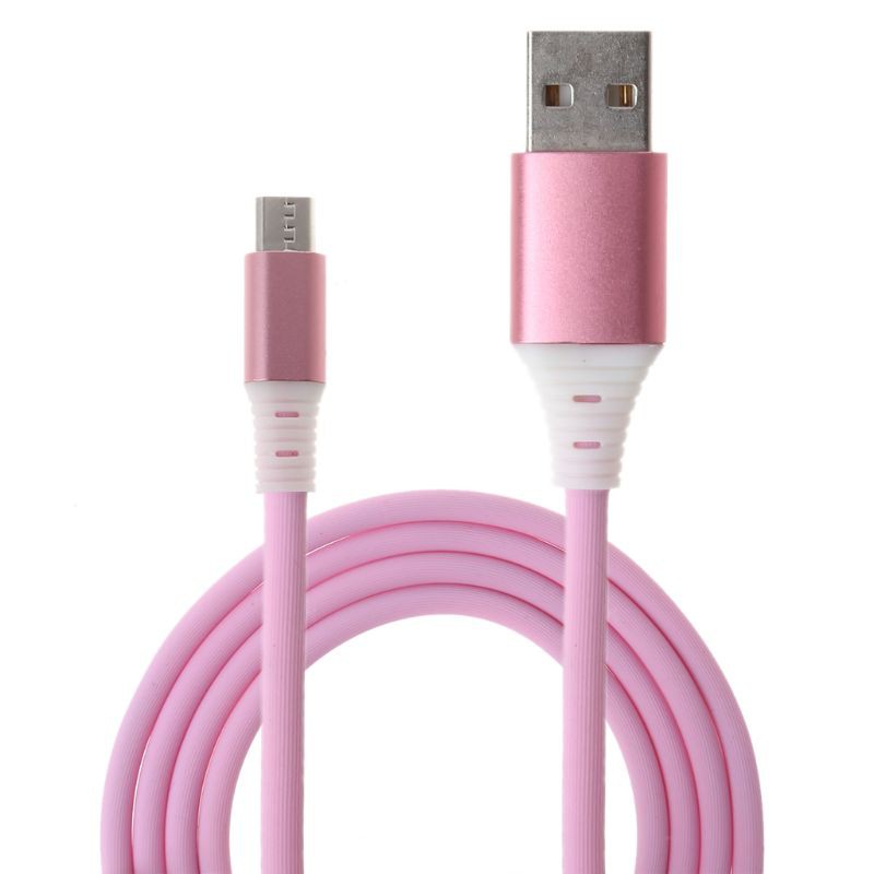 NERV 2.4A LED Micro USB Music Control Cord Fast Charging Data Cable For Xiaomi Huawei Samsung Android Mobile Phone Tablet