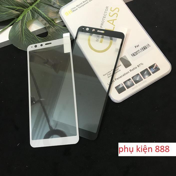 Miếng dán kính cường lực Asus ZenFone Max Plus M1 ZB570TL Full Glass - CL219