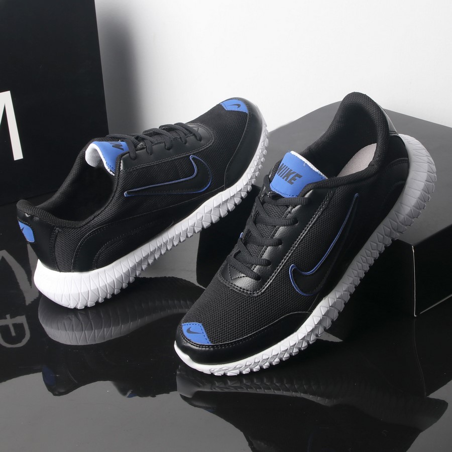 [Mã FAMAYMA2 giảm 10K đơn 50K] Giày thể thao nam đen móc xanh dương TS305 Tronshop | BigBuy360 - bigbuy360.vn