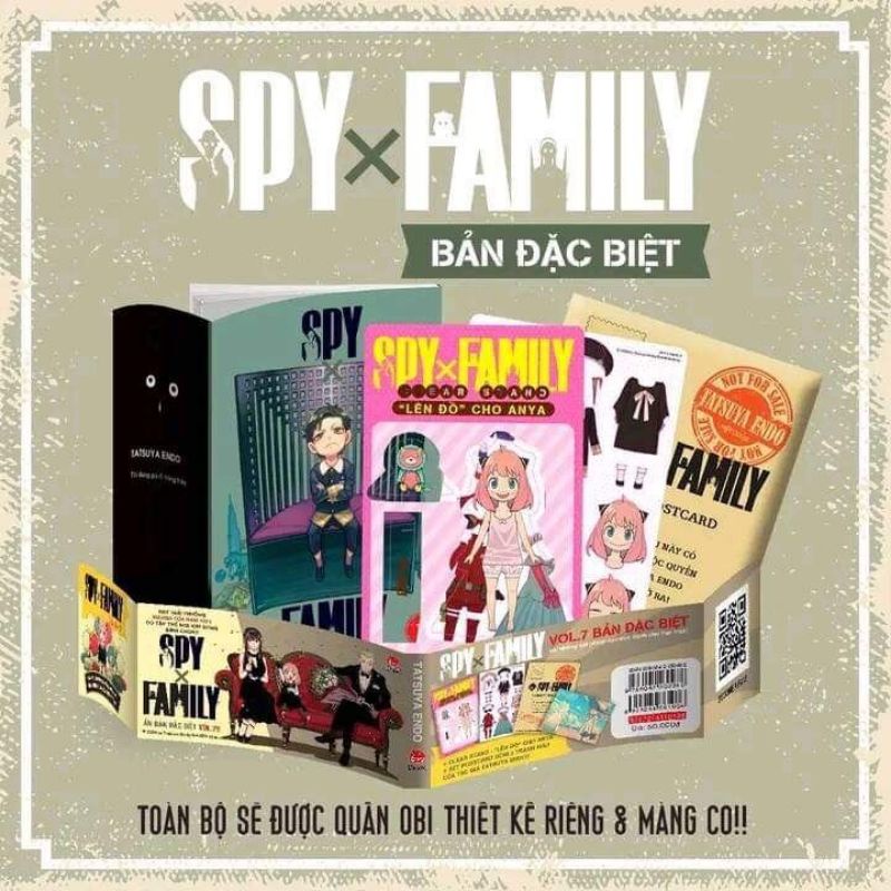 COMBO SPY x FAMILY TẬP 7 - BĐB