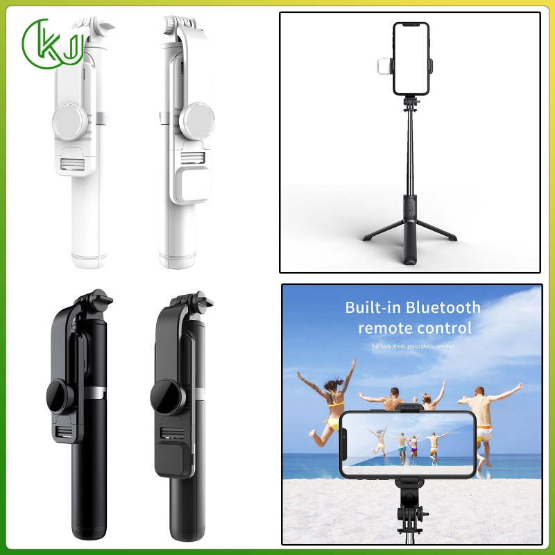 Giá Đỡ Ba Chân Bằng Thép Không Gỉ Trọng Lượng Nhẹ Có Thể Kéo Dài Kèm Điều Khiển Bluetooth | BigBuy360 - bigbuy360.vn