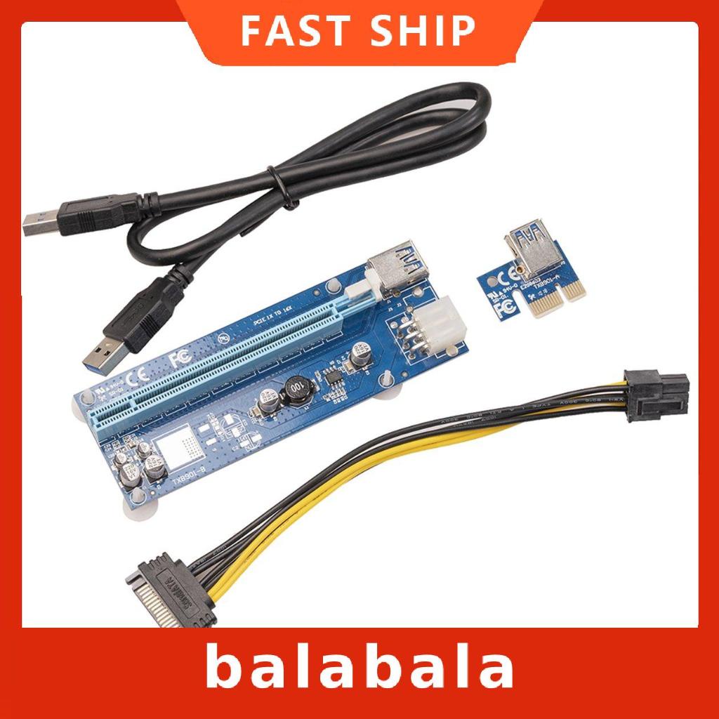 Bảng mạch mở rộng USB 3.0 Mini PCI-E PCI 1X sang 16X