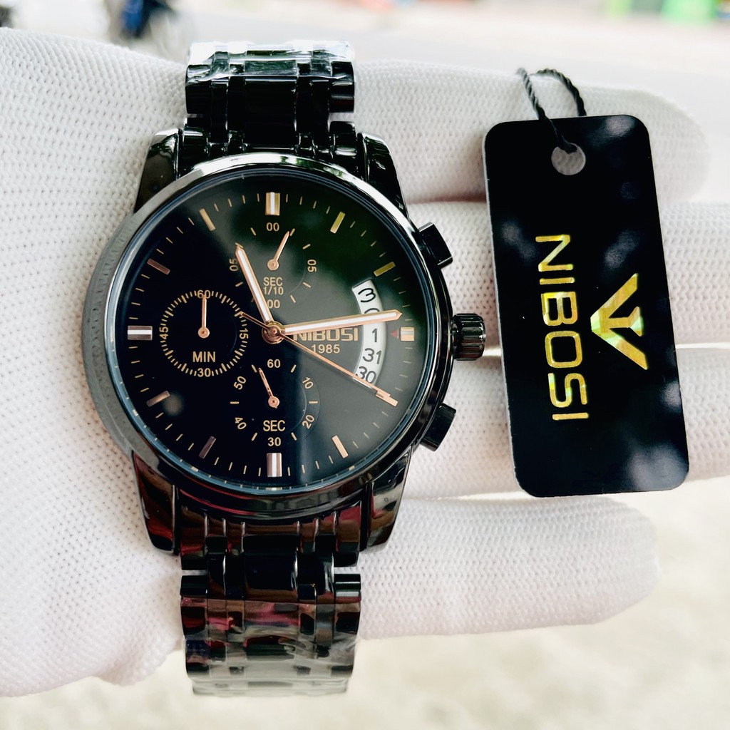 Đồng hồ nam nibosi chính hãng chạy full 6 kim hàng full box  (Mua  Đồng hồ nam chính hãng tặng kèm hộp full box , pin) | BigBuy360 - bigbuy360.vn