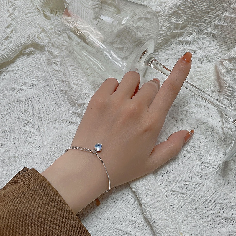 Double Bracelet Moonstone Women's Bracelet