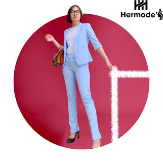 Set Vest Dáng Ngắn Tay Lỡ Quần Tây [ Hàng Cao Cấp]