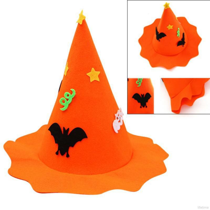 Nón phù thủy bí ngô dùng cho trẻ nhỏ trong tiệc Halloween càng mua càng rẻ