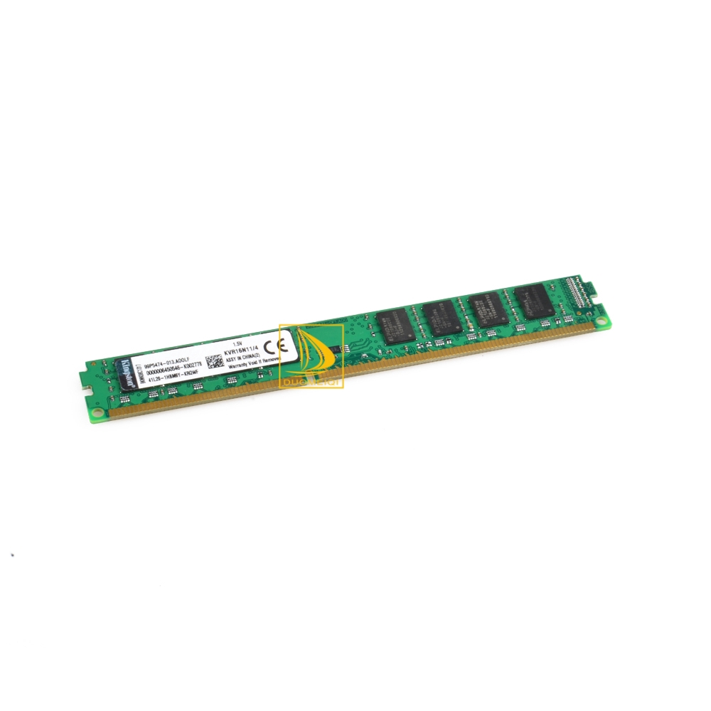Thẻ Nhớ ram 1600mhz kingston ddr3 4gb intel cpu 2rx8 pc3-12800 dimm Mới