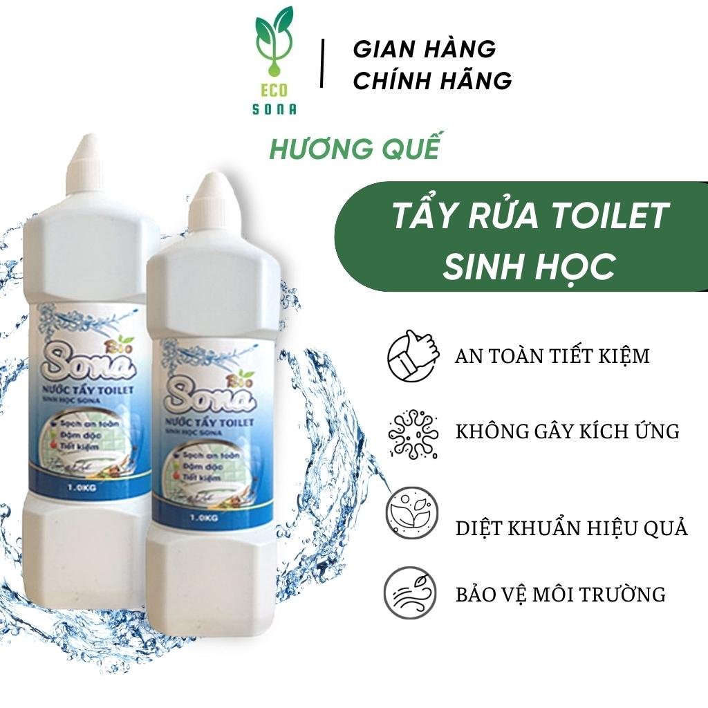 Tẩy Rửa Toilet Hương QUẾ, Mùi Hương Dễ Chịu, Sạch Bong, Ngừa Vi Khuẩn 1kg