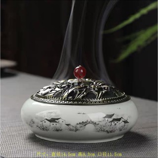 Lư xông trầm gốm sứ cao cấp
