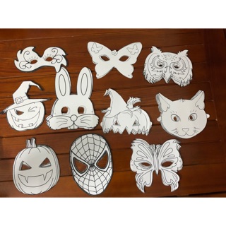 Mặt nạ halloween handmade
