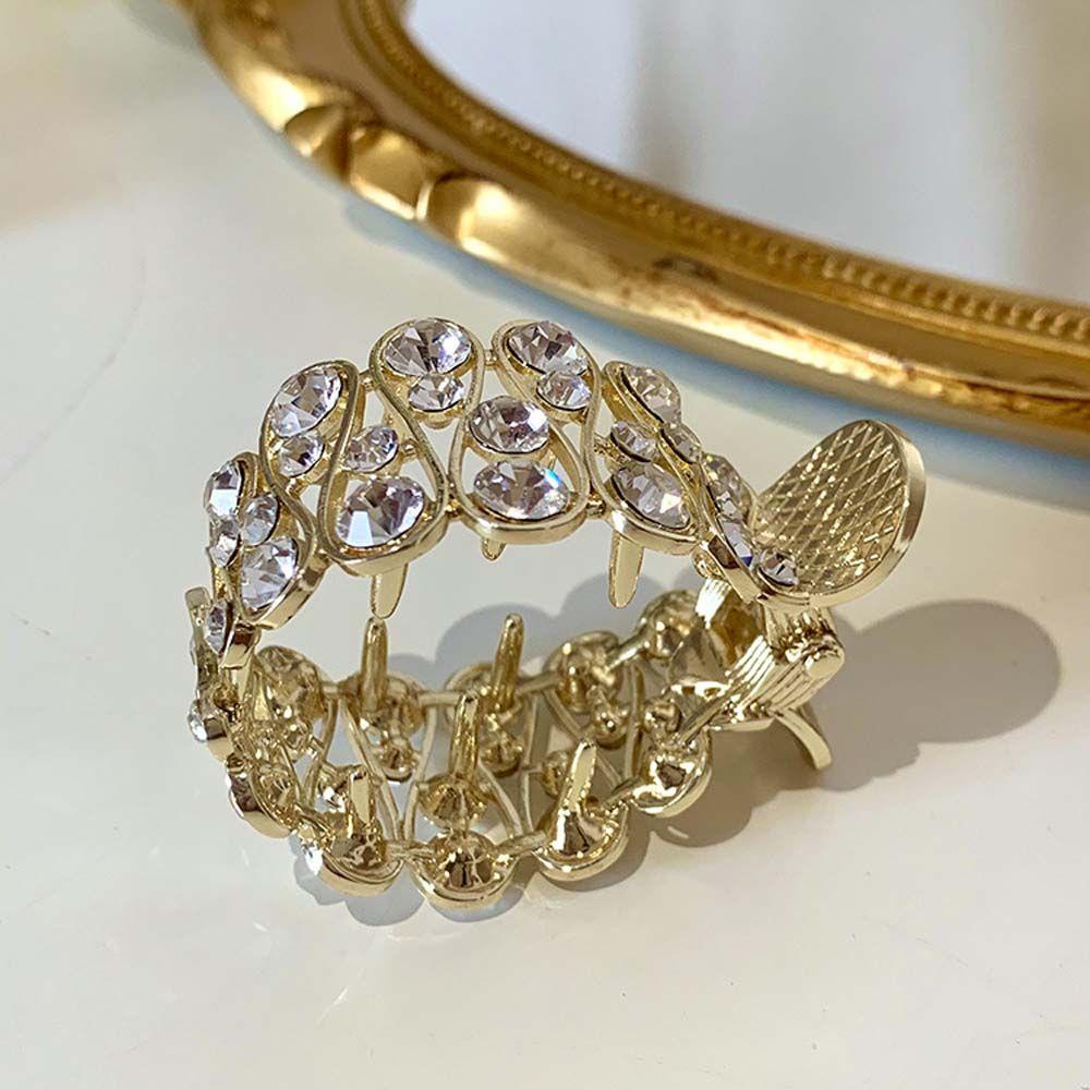 Kẹp Tóc Càng Cua Bằng Hợp Kim Thời Trang Mùa Hè Cổ Điển Cho Nữ