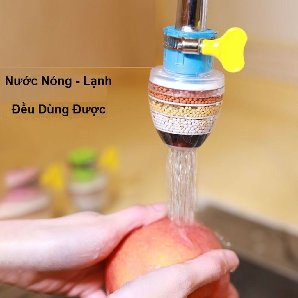 Đầu Lọc Nước Trực Tiếp Tại Vòi 6 Tầng Lọc - Dụng cụ lọc nước tại vòi -dc4487