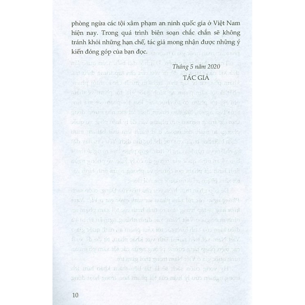 Sách - Phòng Ngừa Các Tội Xâm Phạm An Ninh Quốc Gia Ở Việt Nam Hiện Nay | BigBuy360 - bigbuy360.vn