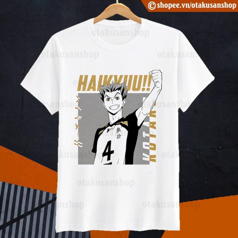 Áo thun Haikyuu Vua Bóng Chuyền Kotaro Bokuto ngắn tay