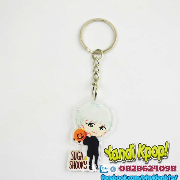 Móc Khóa BTS Suga Chibi BT21 Giiá Rẻ