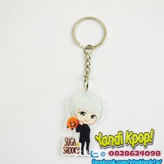 Móc Khóa BTS Suga Chibi BT21 Giiá Rẻ