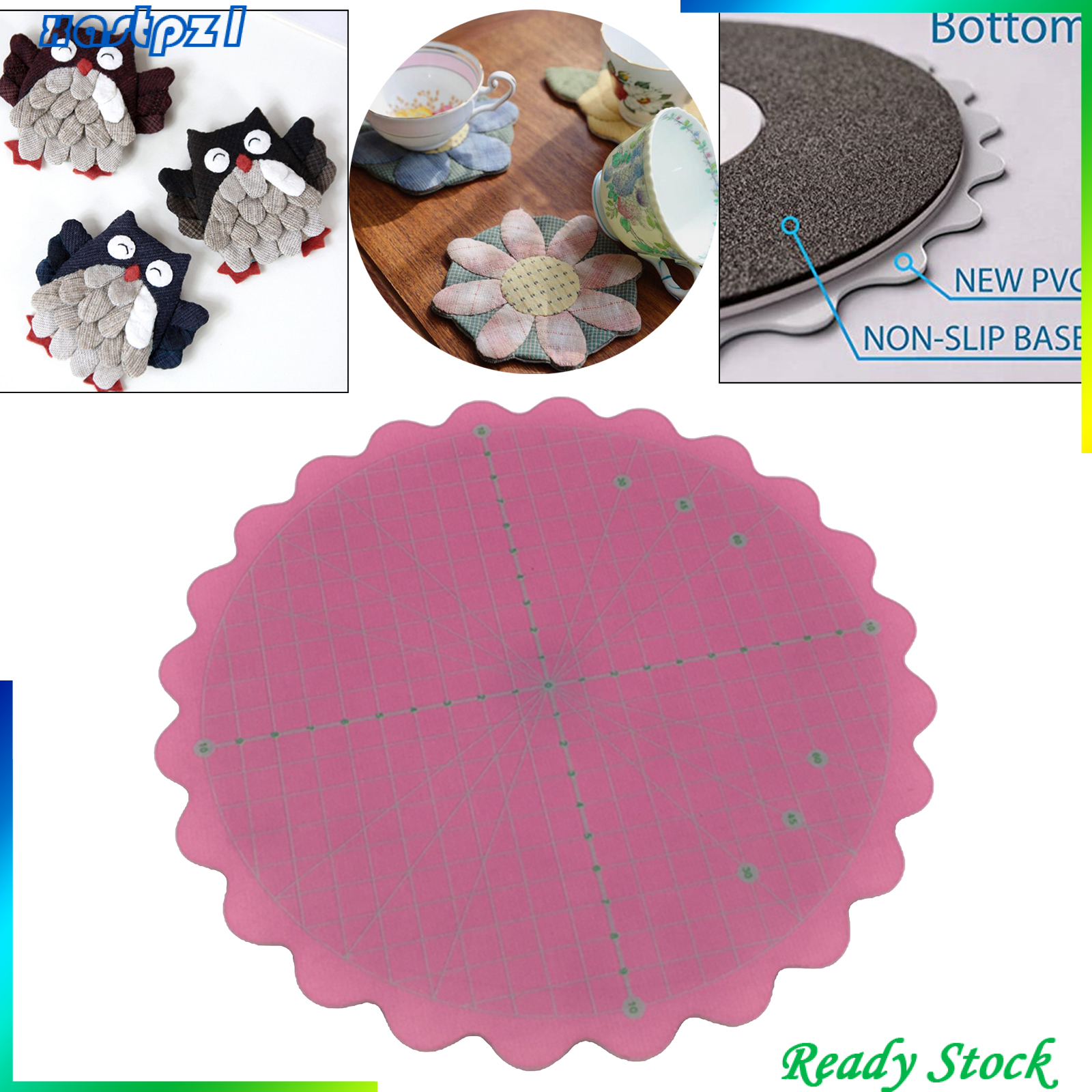 Tấm Lót Cắt Đồ Thủ Công Hình Tròn 8 Inch Tiện Dụng