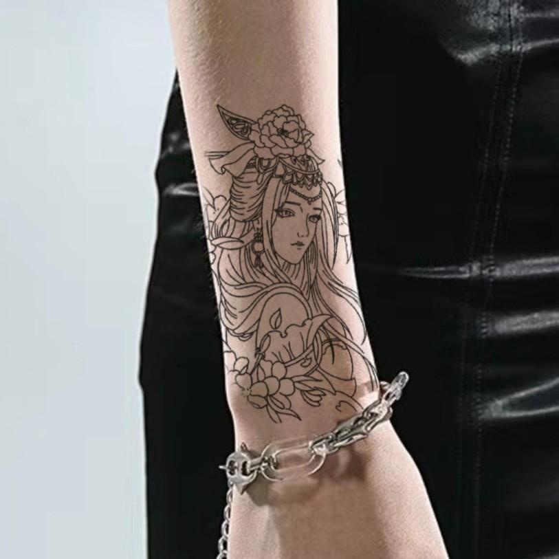 【SIYA Magic Tattoo】Hình Xăm Dán Tạm Thời 15 Ngày Chống Nước 15*11cm