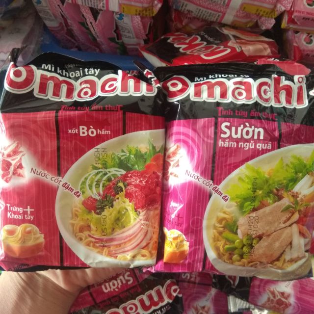 Mì khoai tây omachi bò/sườn