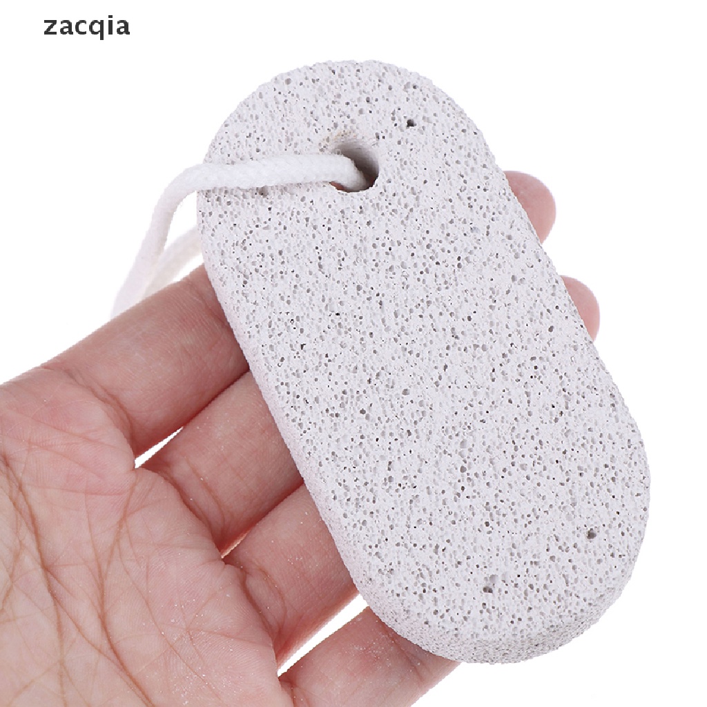 [zacqia] Bàn Chải Đá Tự Nhiên Tẩy Da Chết Bàn Chân Cứng Cáp