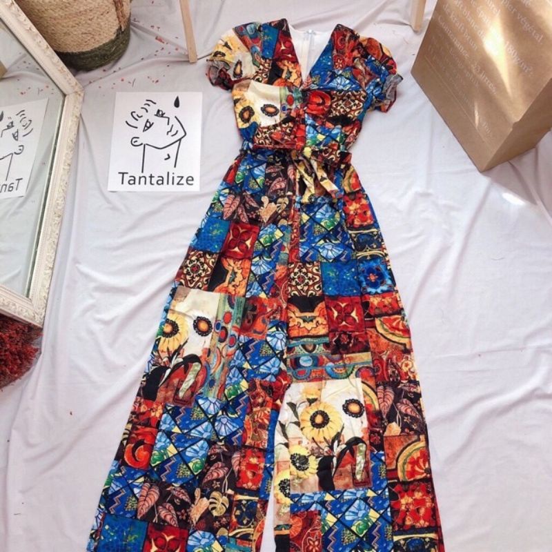 Jum hoa siêu xinh chất lụa Mango