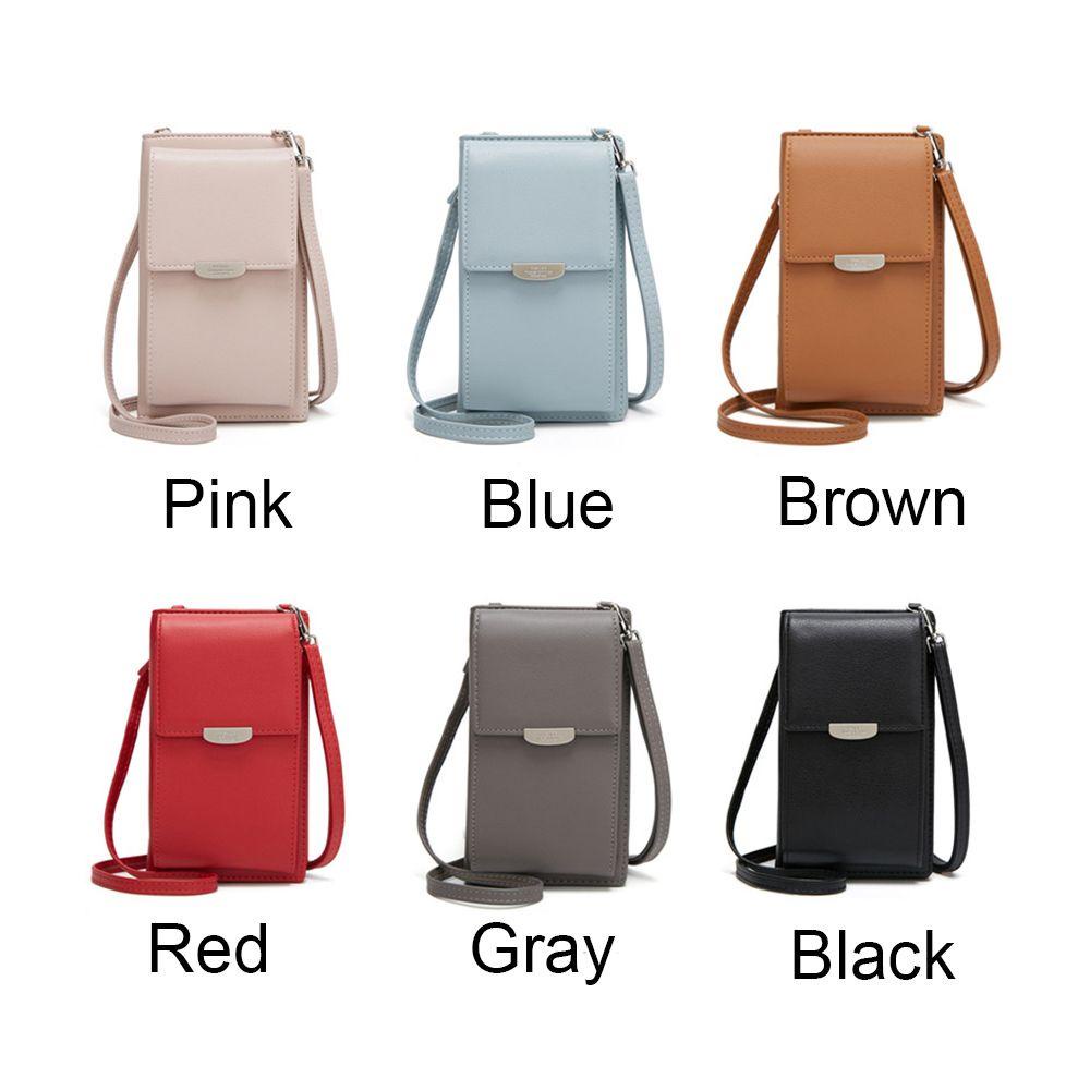 MIHAN1 Túi Đeo Chéo Da PU Thời Trang Cho Nữ