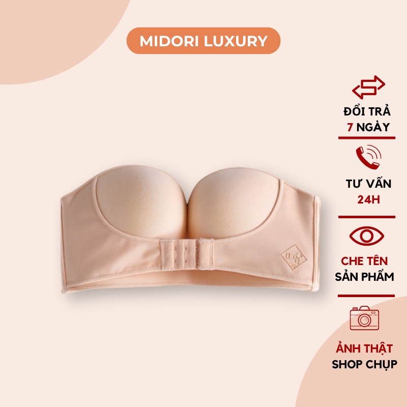 Áo cúp ngực Chống Tụt cài trước vô cùng chắc chắn, ôm khít cơ thể êm nhẹ thoải mái