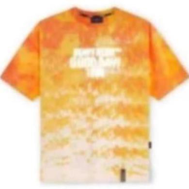 Áo thun loang màu TSUN phản quang -Flame TieDye Cam